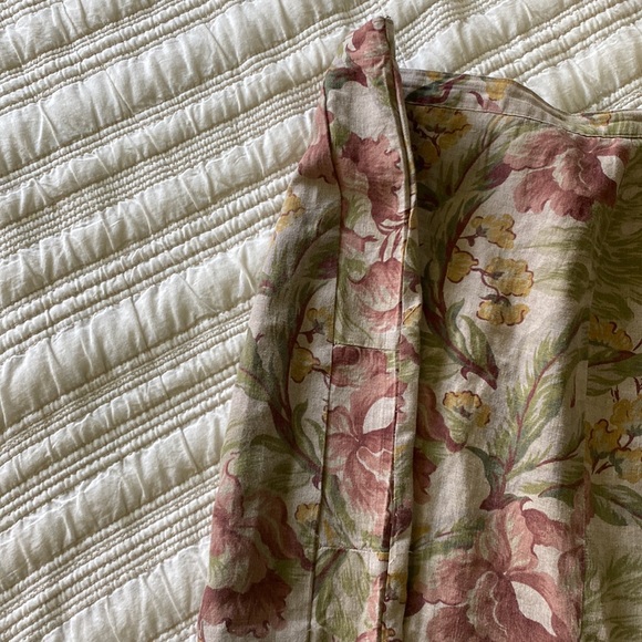 VINTAGE GAP custom tailored linen skirt - Picture 5 of 9